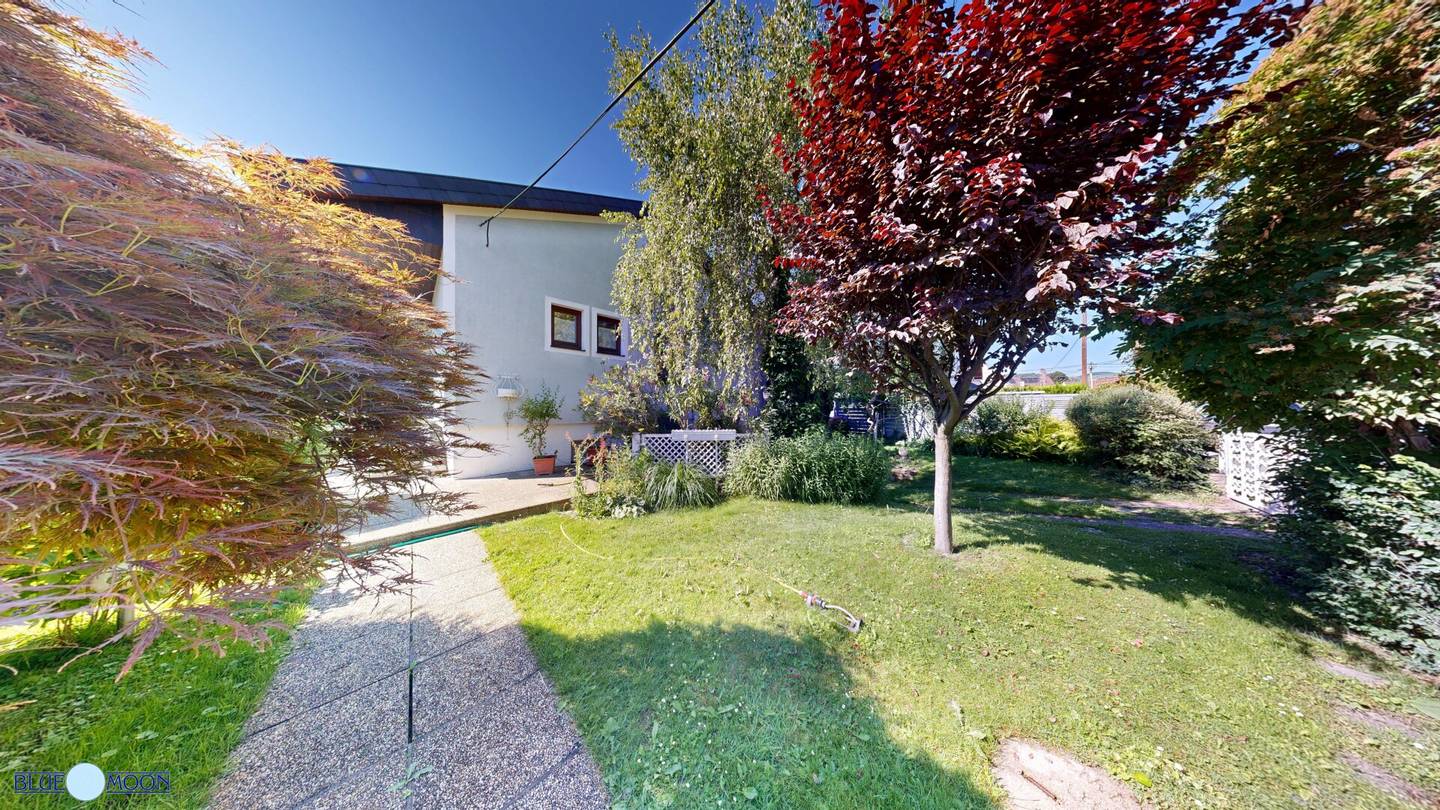 1210 Wien, Dafertgasse, Schwarzlackenau, Einfamilienhaus mit 421m² Grundstück, 84m² Wohnfläche, 4 Zimmer,  + 79m² Keller, Garage, Pool, Ruhelage, sonniger Garten, Kaufpreis: € 649.000,--