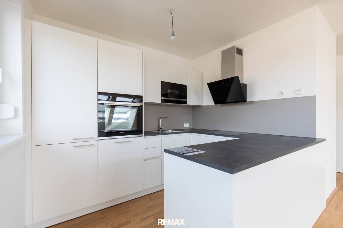 Modern barrier-free rental apartment with balcony