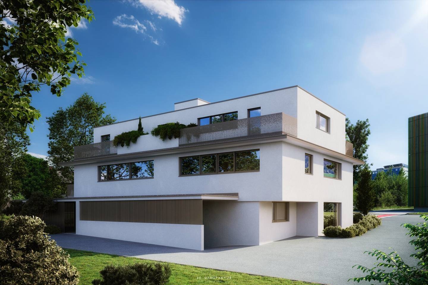CASA OTTAVIA | Modern new development with only 8 residential units in Salzburg-Maxglan