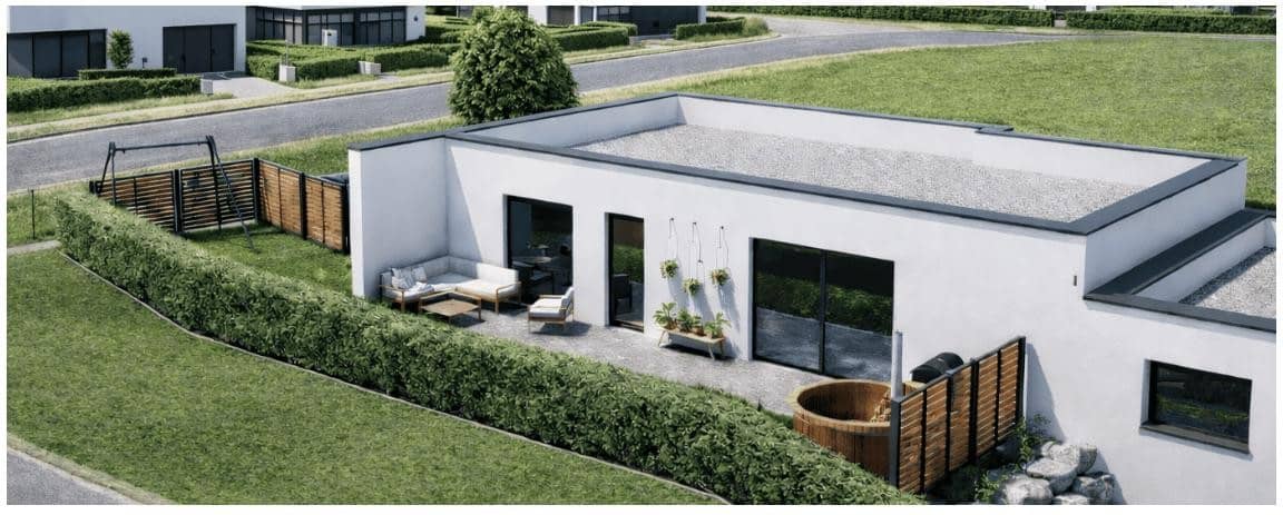 Erdgeschosswohnung schlüsselfertig mit Terrasse in ruhiger Lage