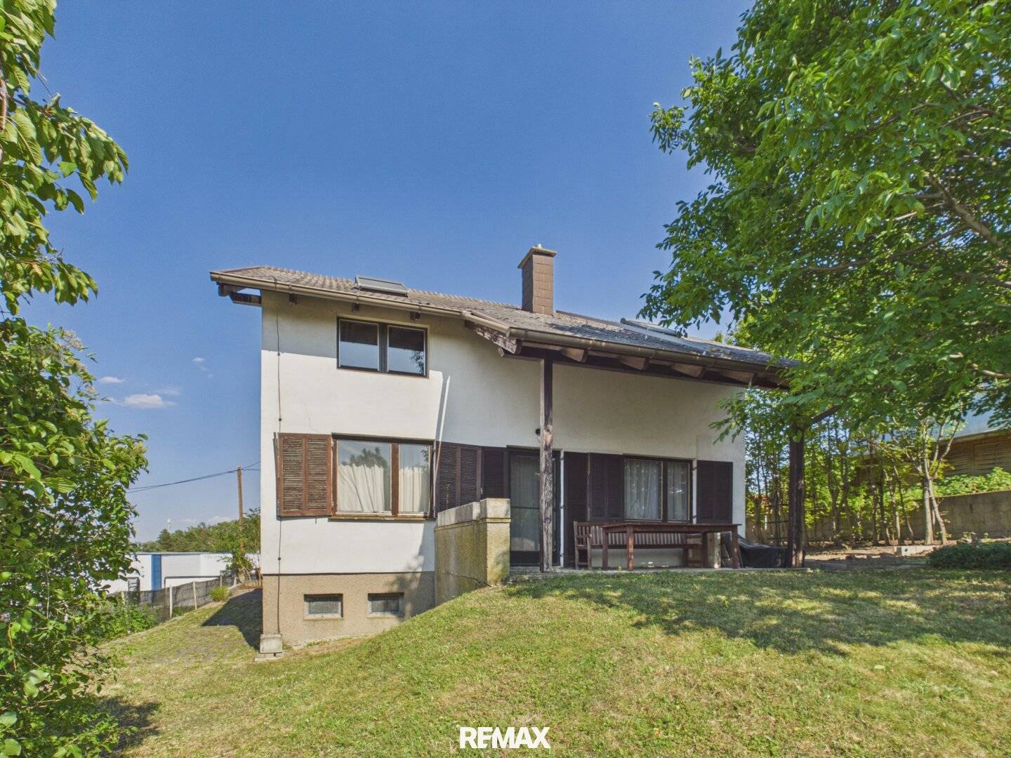 Detached house on large plot with terrace and pool near Eisenstadt