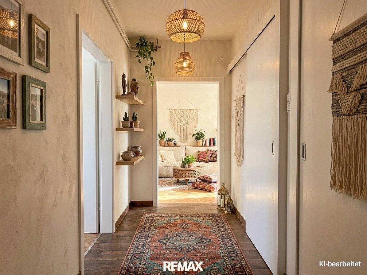 Quiet centrally located 3-room apartment