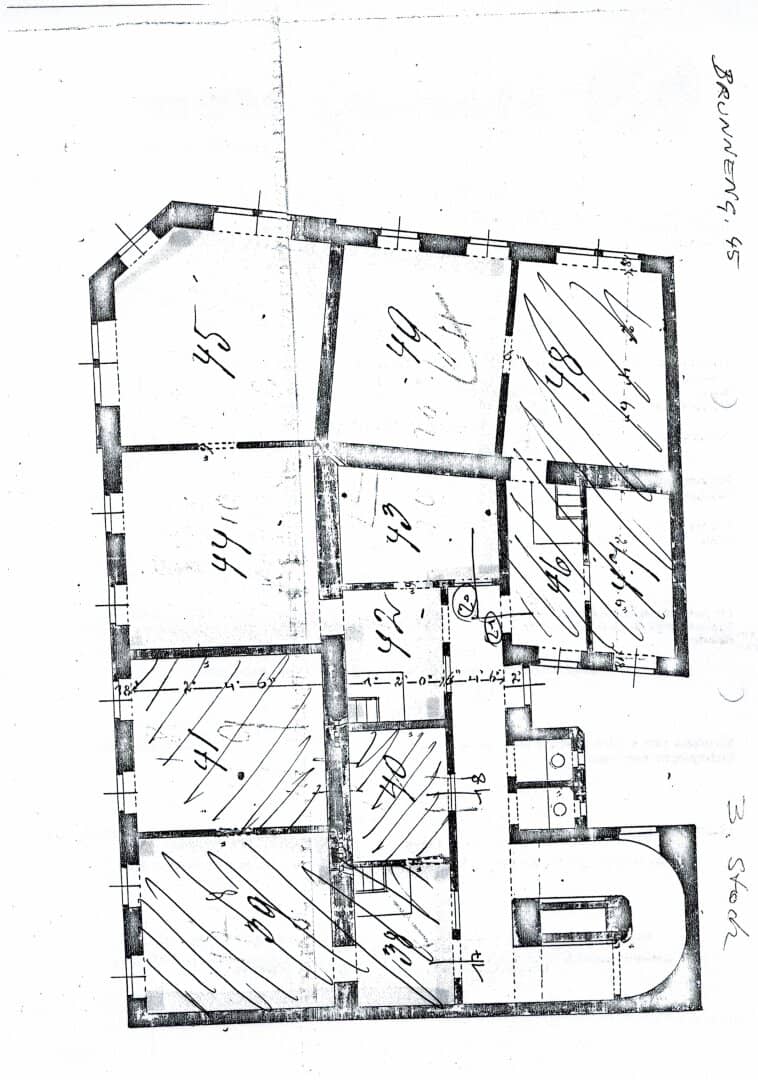 Plan 3. Obergeschoss