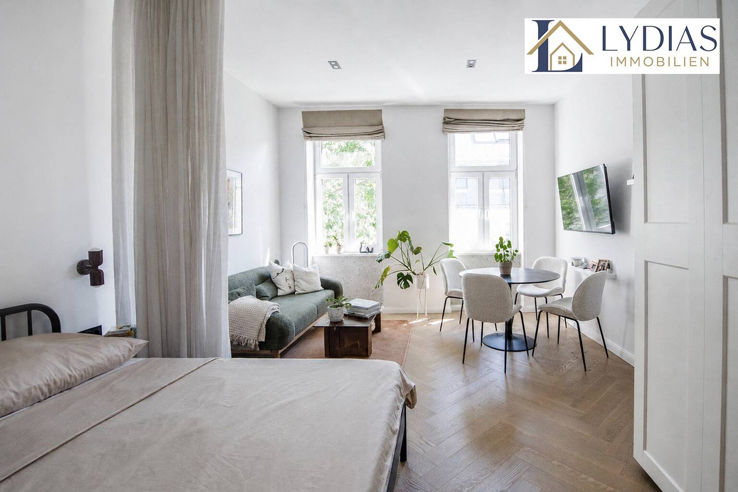 Traumhaftes Wohnjuwel - 1-Zimmer - hell und gemütlich - kürzlich saniert, somit neuwertig - Top Infrastruktur / Nähe Station U3