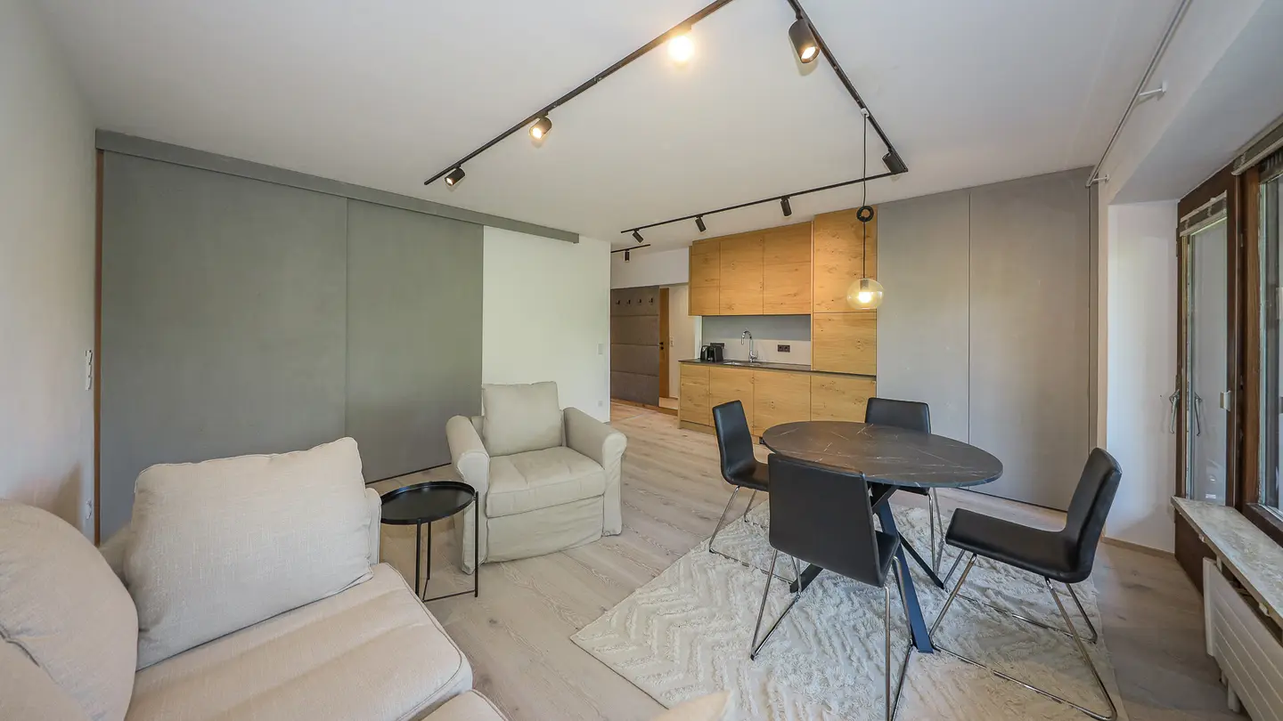Renovated apartment with balcony and view of Hahnenkamm