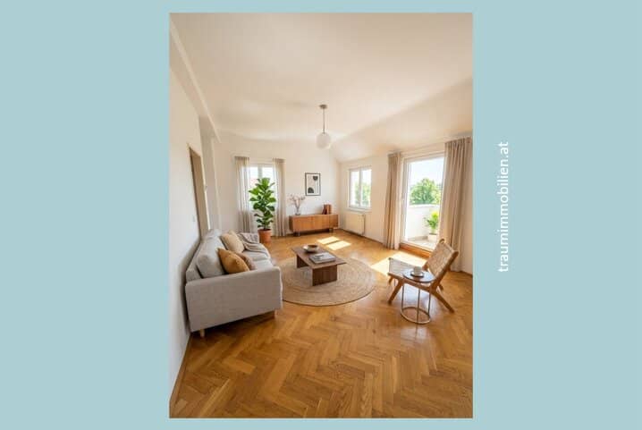 3 ROOM APARTMENT WITH 20 M² TERRACE