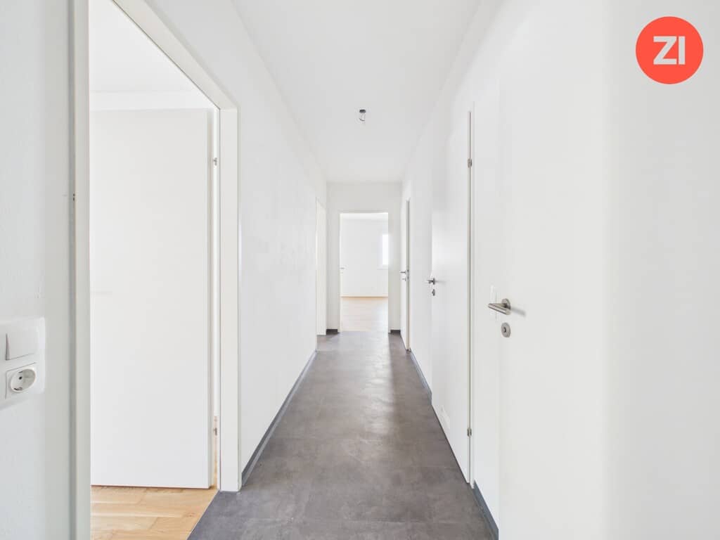 Geförderte Wohnung mit Tiefgaragenstellplatz und Terrasse