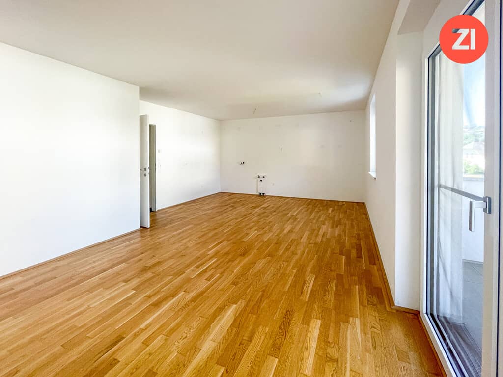 Geförderte Wohnung mit Tiefgarage und Terrasse nahe Ortszentrum