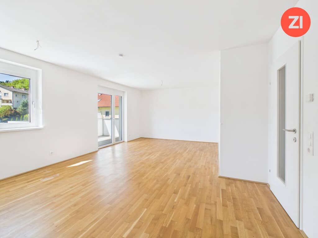 Geförderte Wohnung mit Tiefgarage und Terrasse nahe Ortszentrum