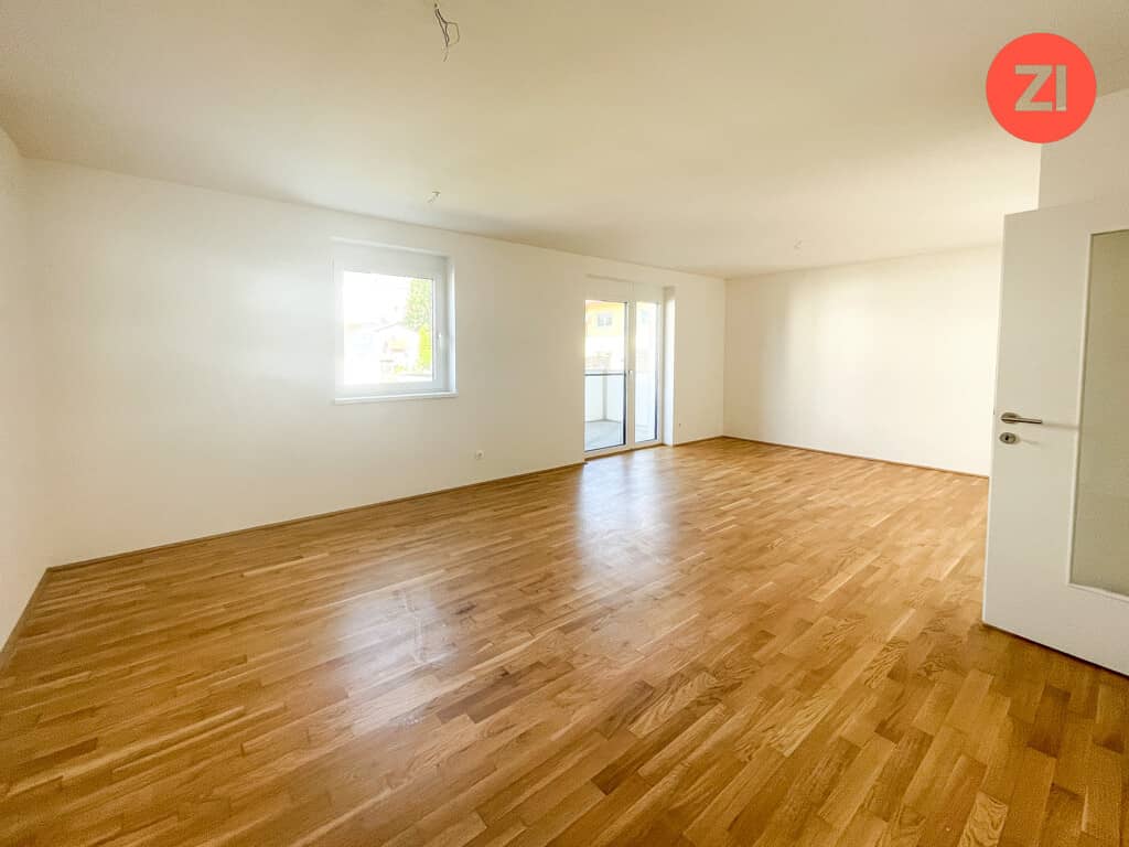 Geförderte Wohnung mit Tiefgarage und Terrasse nahe Ortszentrum