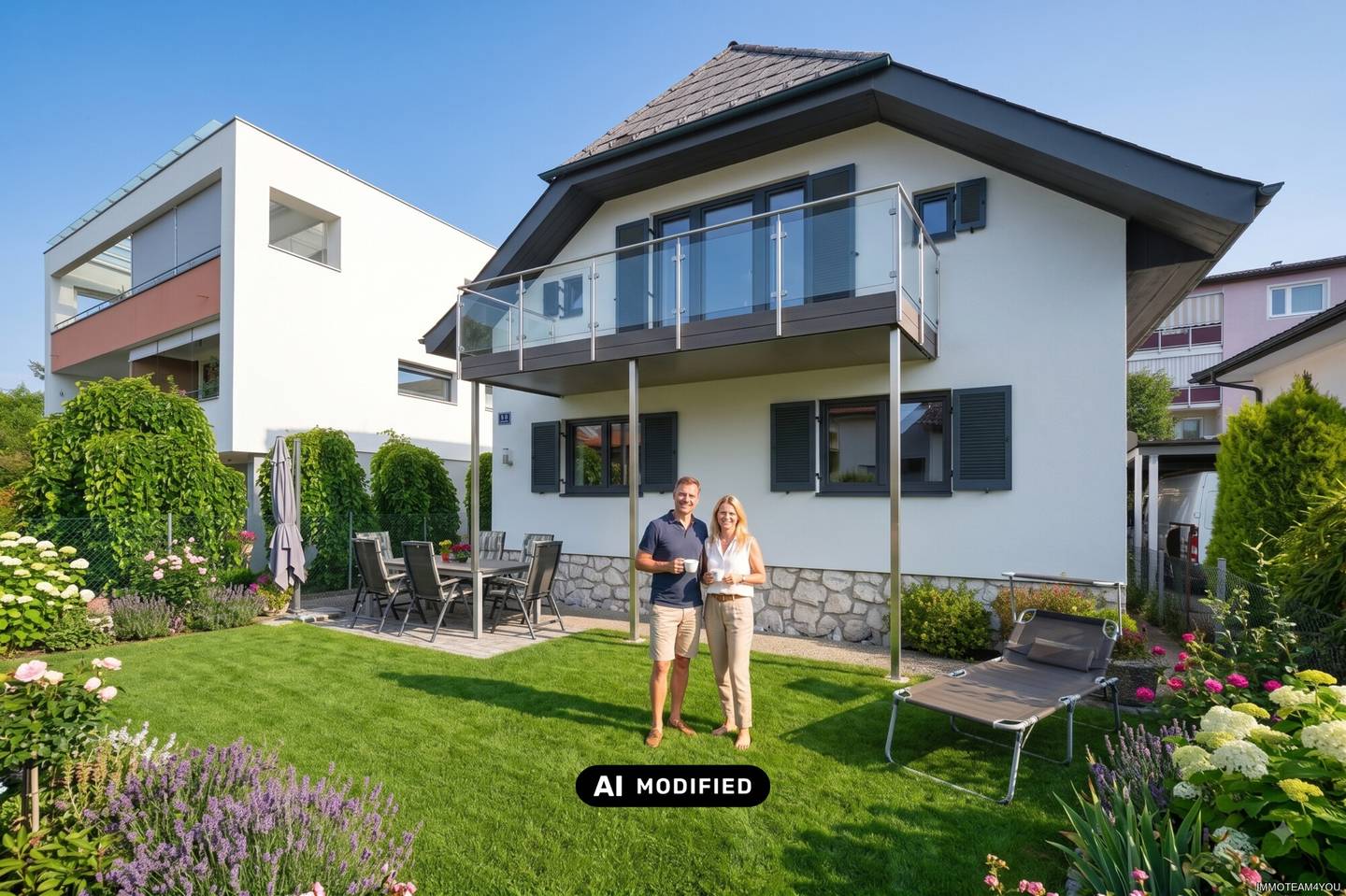 Zentral gelegenes Anwesen mit bezugsfertiger Wohnung