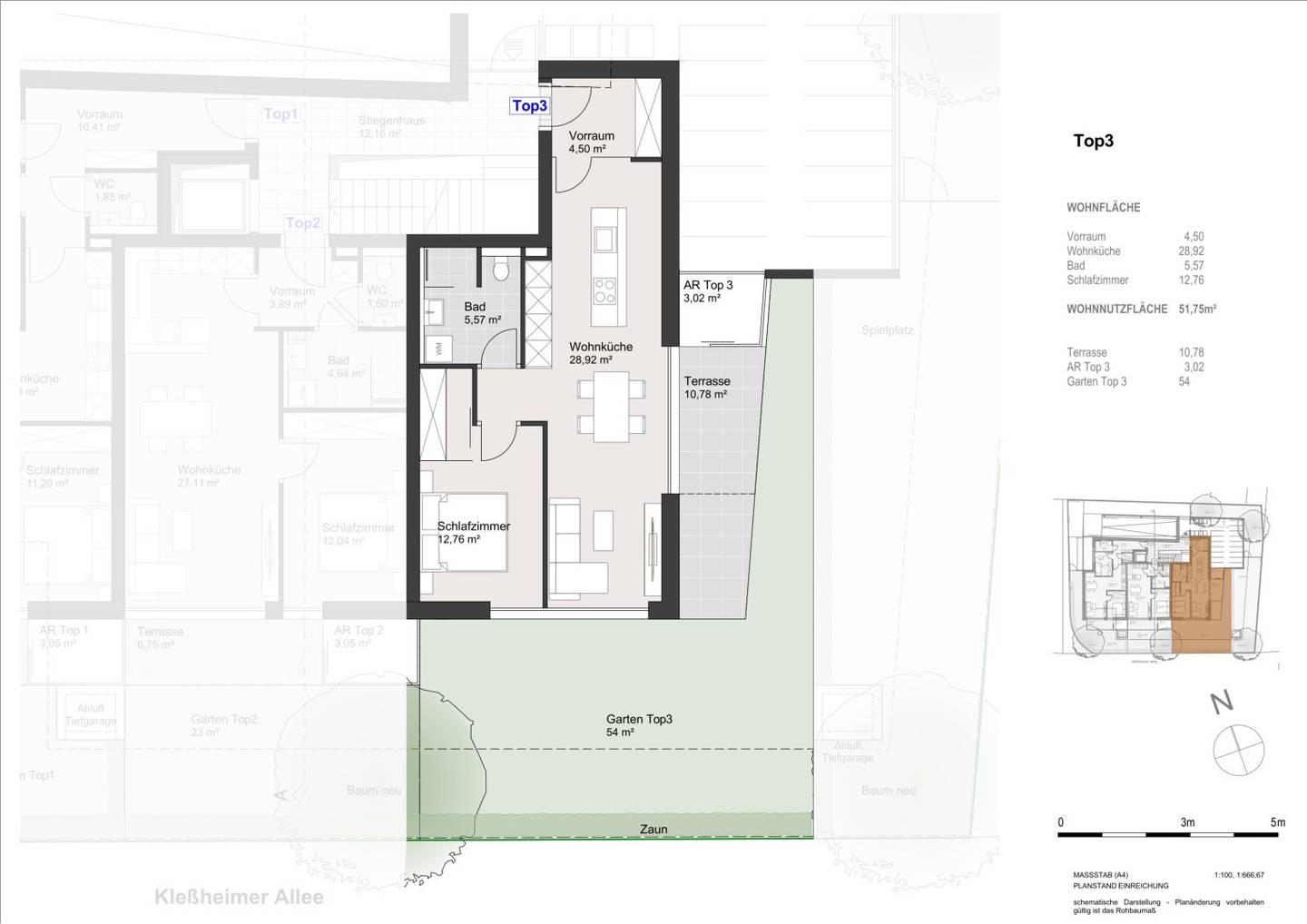 CASA OTTAVIA | Modern new build project with only 8 residential units in Salzburg-Maxglan