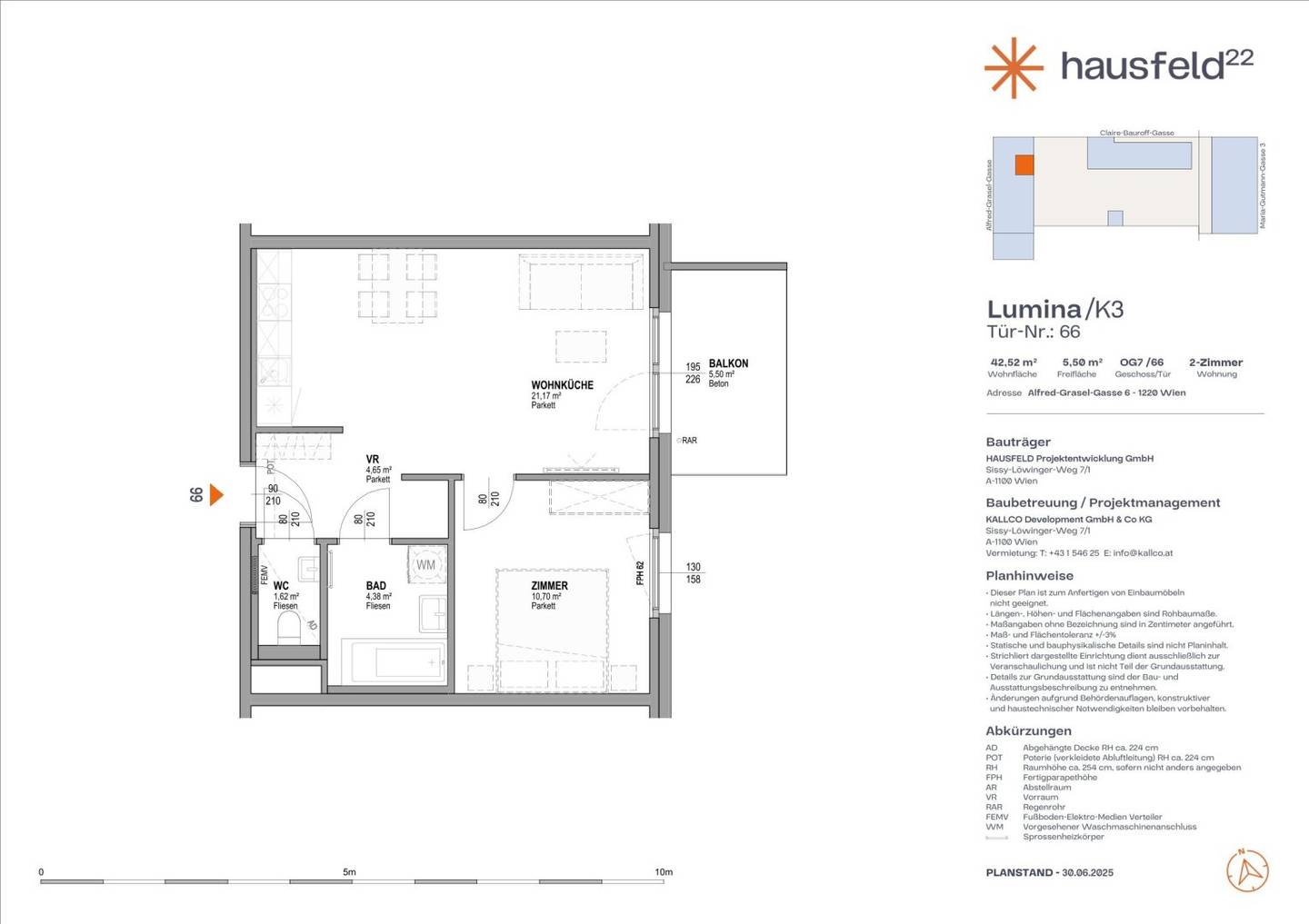 Top: A.66 ● LUMINA in Hausfeld²² ● Open-ended lease ● Book appointment online: www.hausfeld22.at/lumina