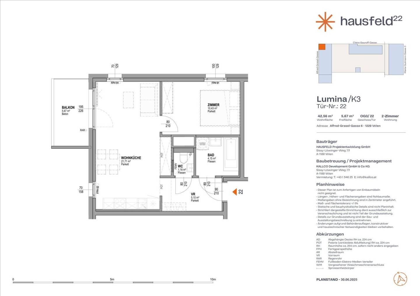 Top: A.22 ● LUMINA in Hausfeld²² ● Open-ended ● Book appointment online: www.hausfeld22.at/lumina