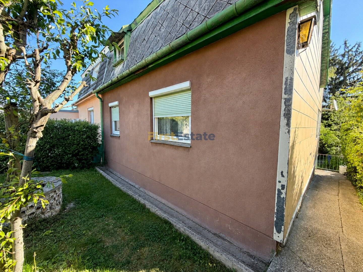 Sanierungsbedürftiges 5-Zimmer-Haus mit Garten am Wolfersberg – Grünruhelage in Wien-Penzing, Baurechtsgrund