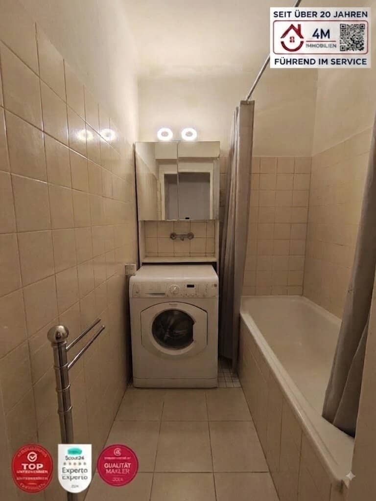 2-room apartment with appreciation potential after renovation