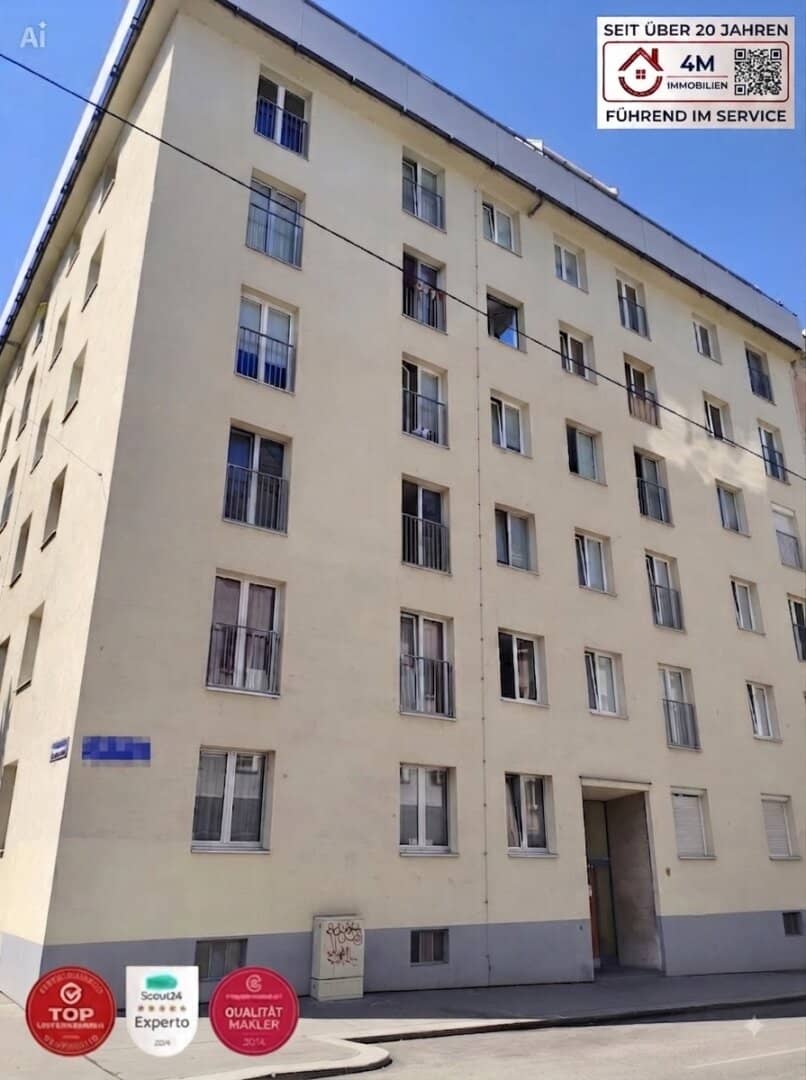 2-room apartment with appreciation potential after renovation