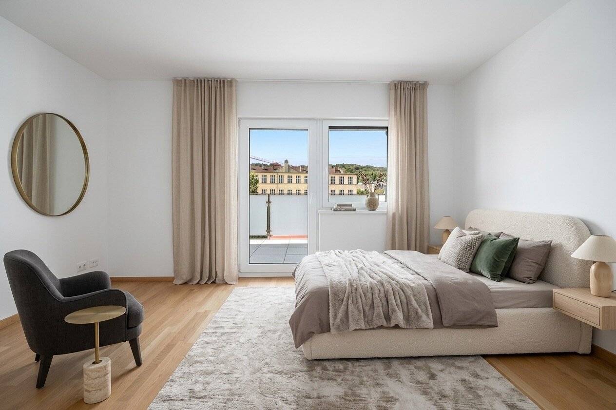 Oben wohnen. Weiter sehen. – Maisonette mit zwei Terrassen im Herzen Klosterneuburgs