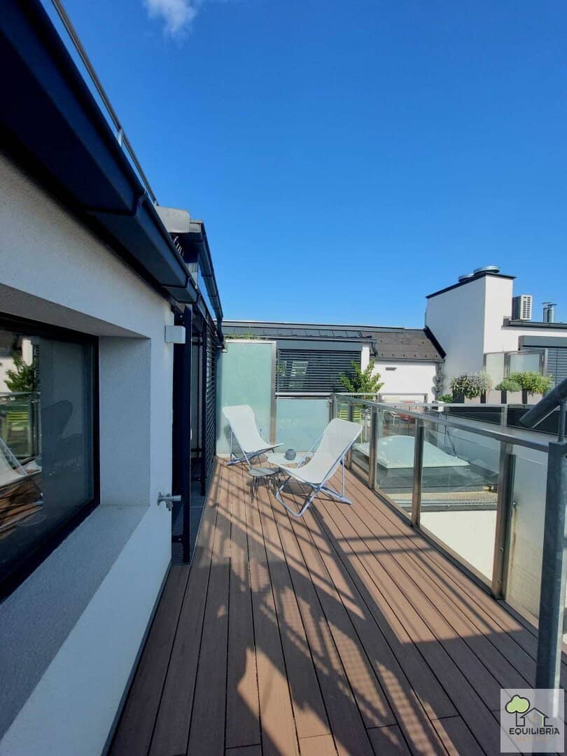 Über den Dächern Wiens – Exklusive Maisonette-Dachgeschosswohnung mit 360°-Panorama und zwei Terrassen