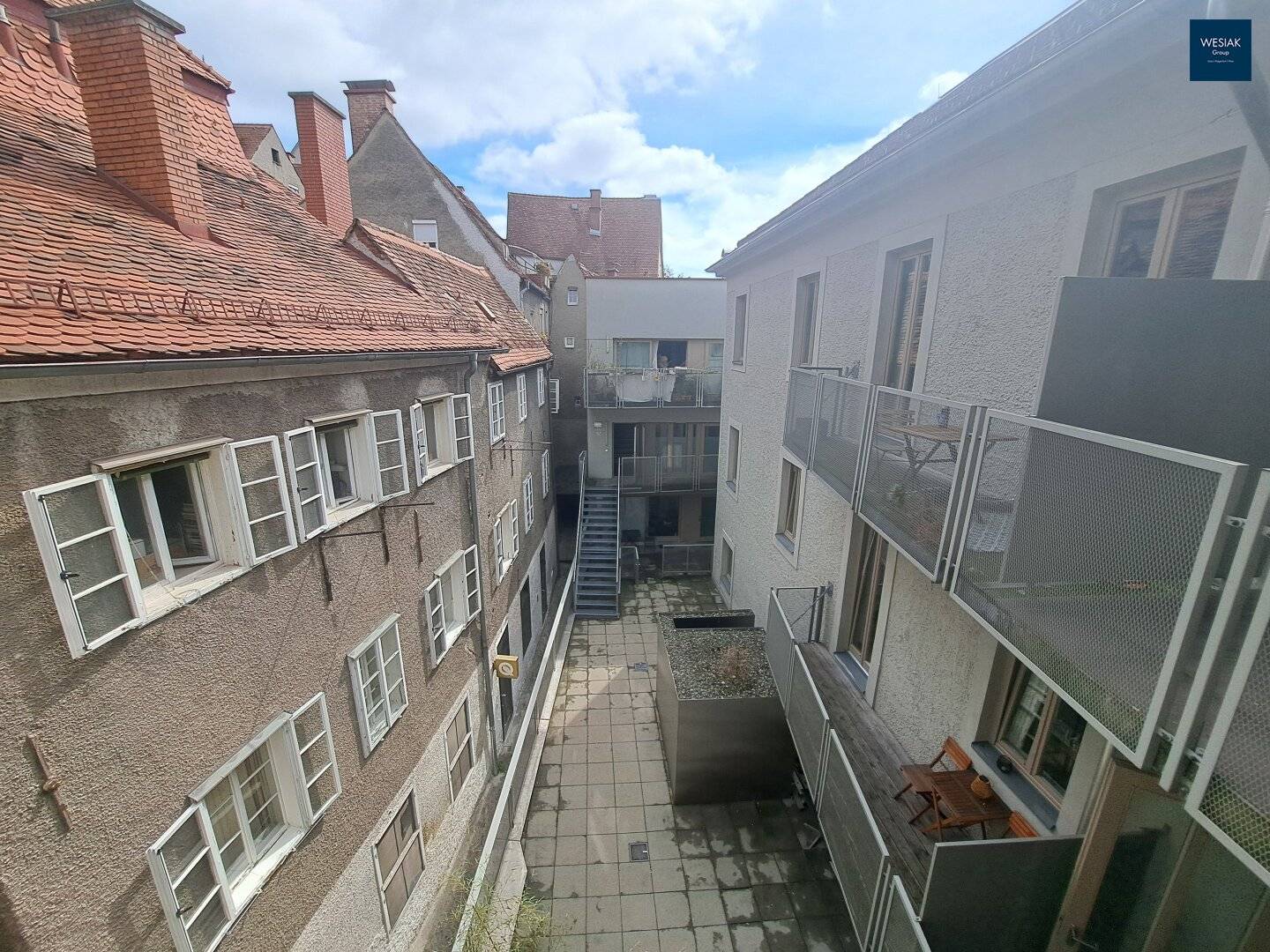 Sporgasse 12-14/24 - Well-kept 1-room apartment with terrace near Hauptplatz