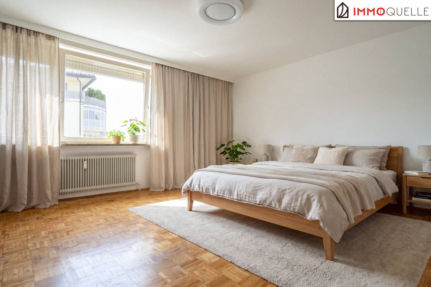 Quiet living near the Traun - Sunny 3-room apartment with thoughtful layout, west-facing loggia and short routes to the Traun