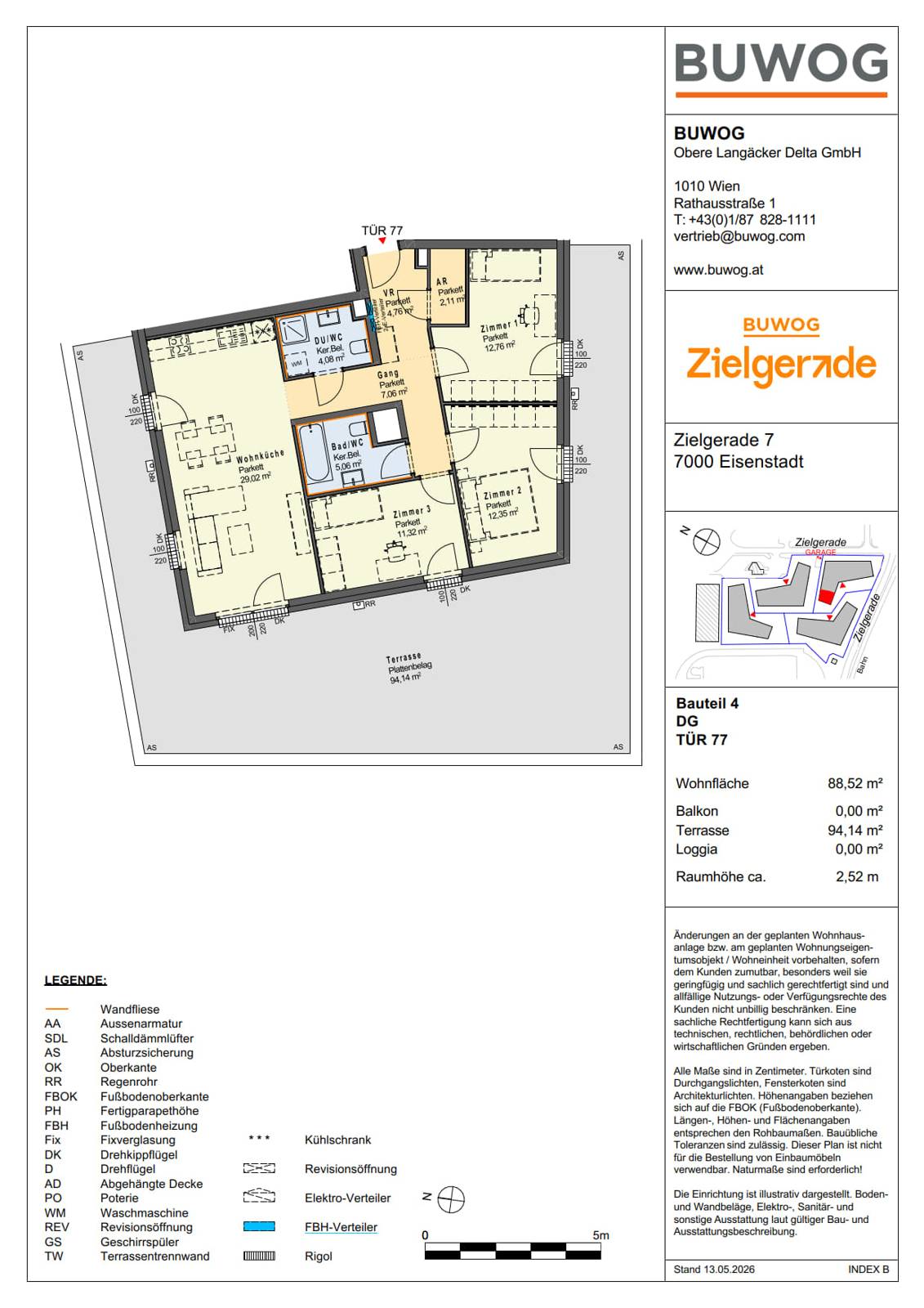 Dachgeschosswohnung mit großzügiger Dachterrasse provisionsfrei