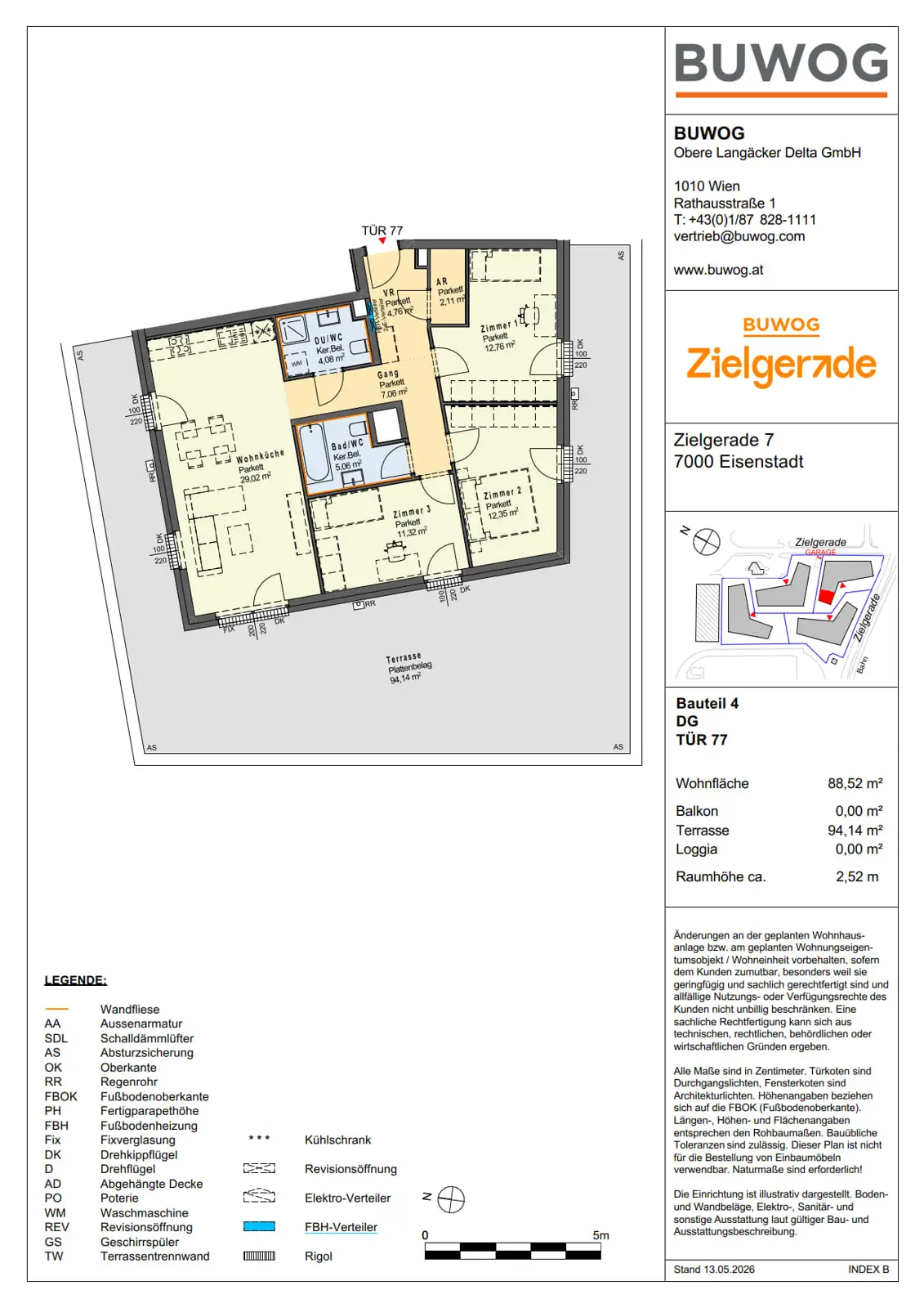Dachgeschosswohnung mit großzügiger Dachterrasse provisionsfrei