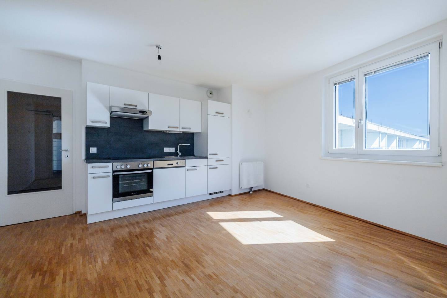 South-facing balcony I 5th floor I passenger lift I underground garage I flooded with light I District Eggenberg I Projekt Wohnen