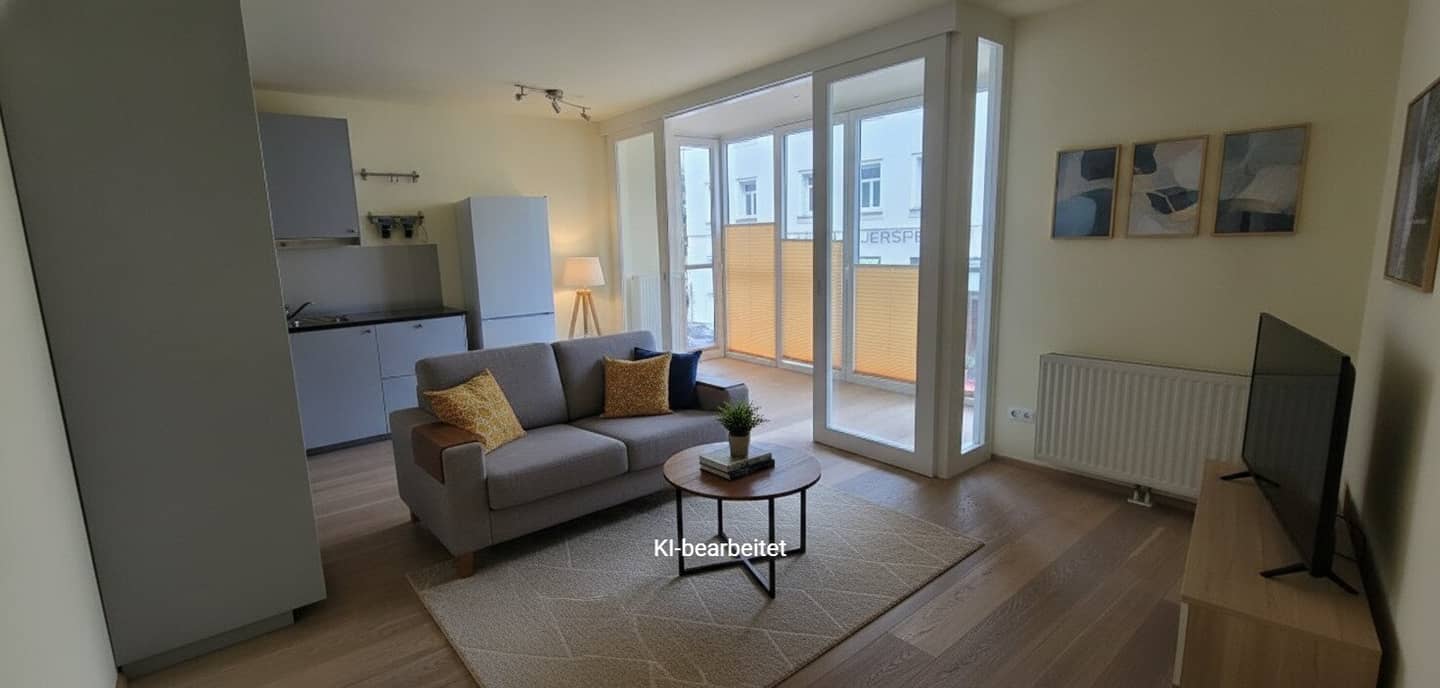 Salzburg Andräviertel - charming 2 room apartment - wintergarden - living area approx. 51 m²