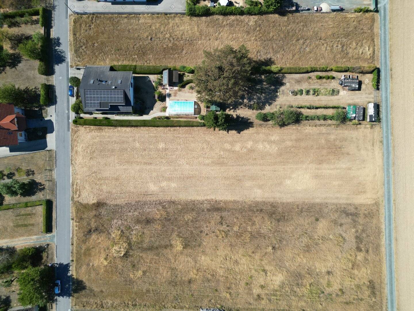 +++ Ebenes Baugrundstück in unverbauberer Südlage am Ortsrand von Unterloisdorf +++