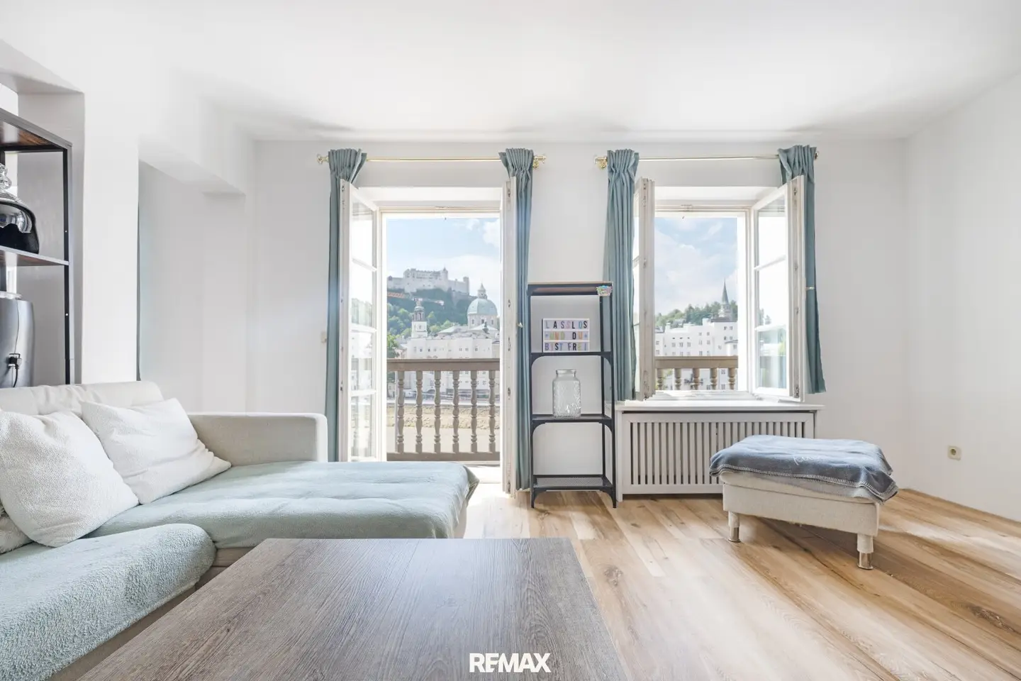 Salzburg im Blick: 2 Zi. Wohnung, Balkon und direkter Festungsblick