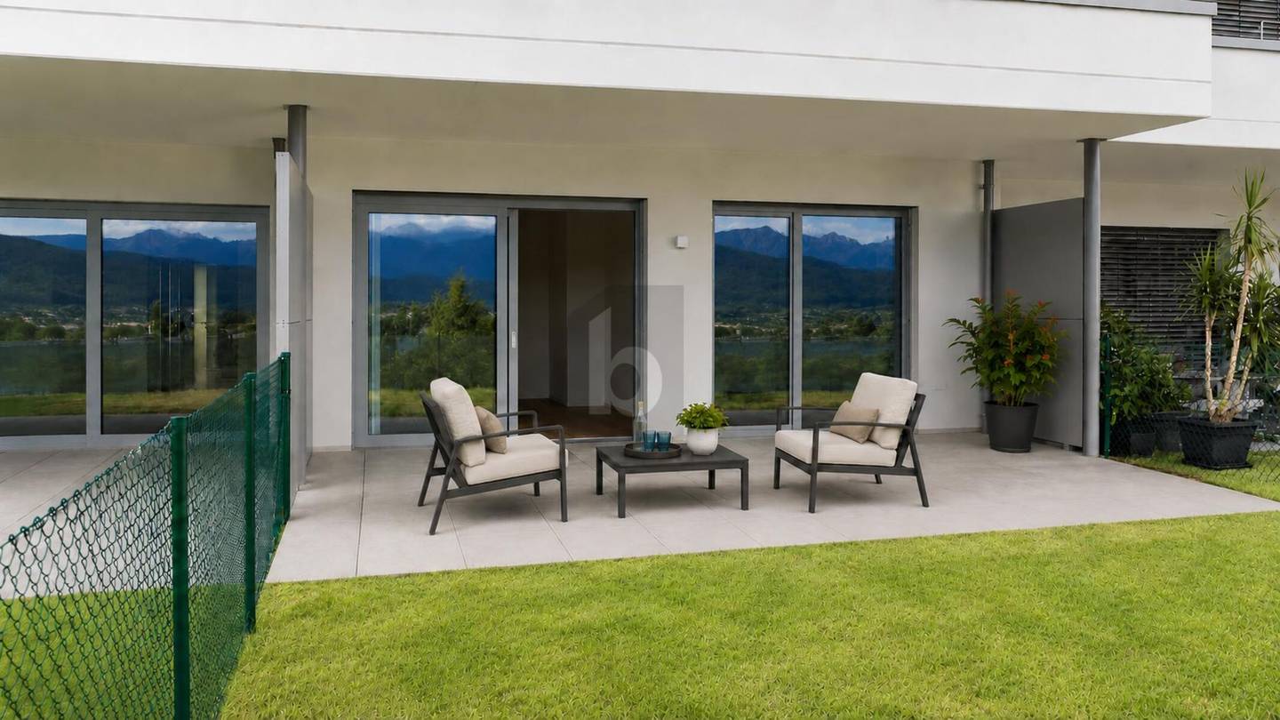 Erdgeschosswohnung mit Privatgarten und großer Terrasse