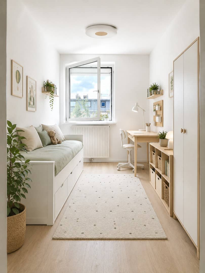 Newly renovated apartment in quiet courtyard location near subway