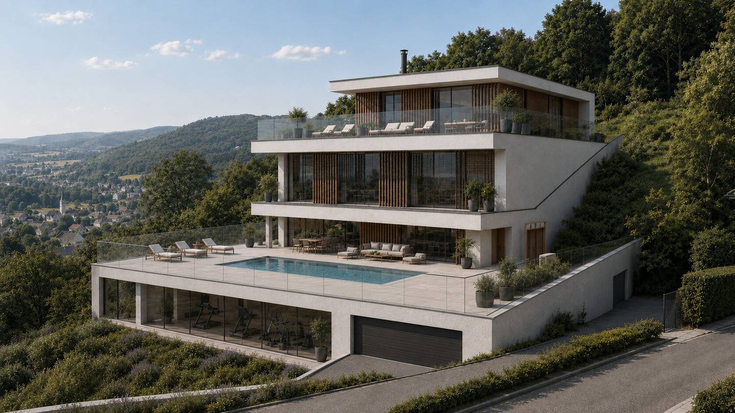 Rarity on the Ölberg, building plot with panoramic view