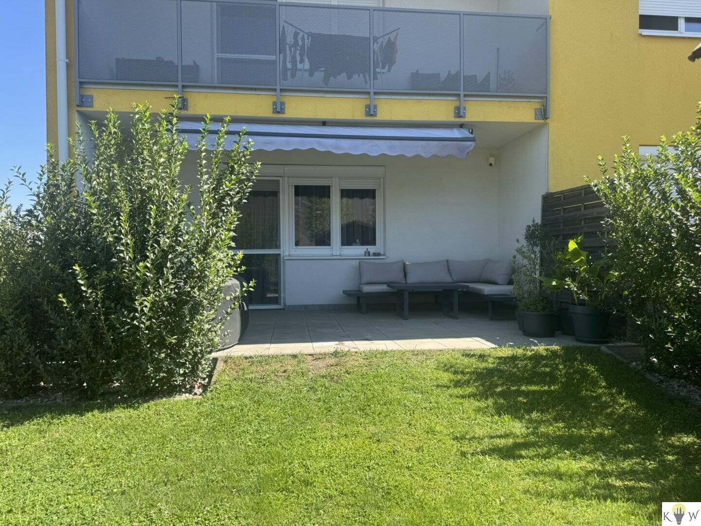 ANDAU – Barrierefreie Erdgeschosswohnung mit sonnigem Garten zur Miete!