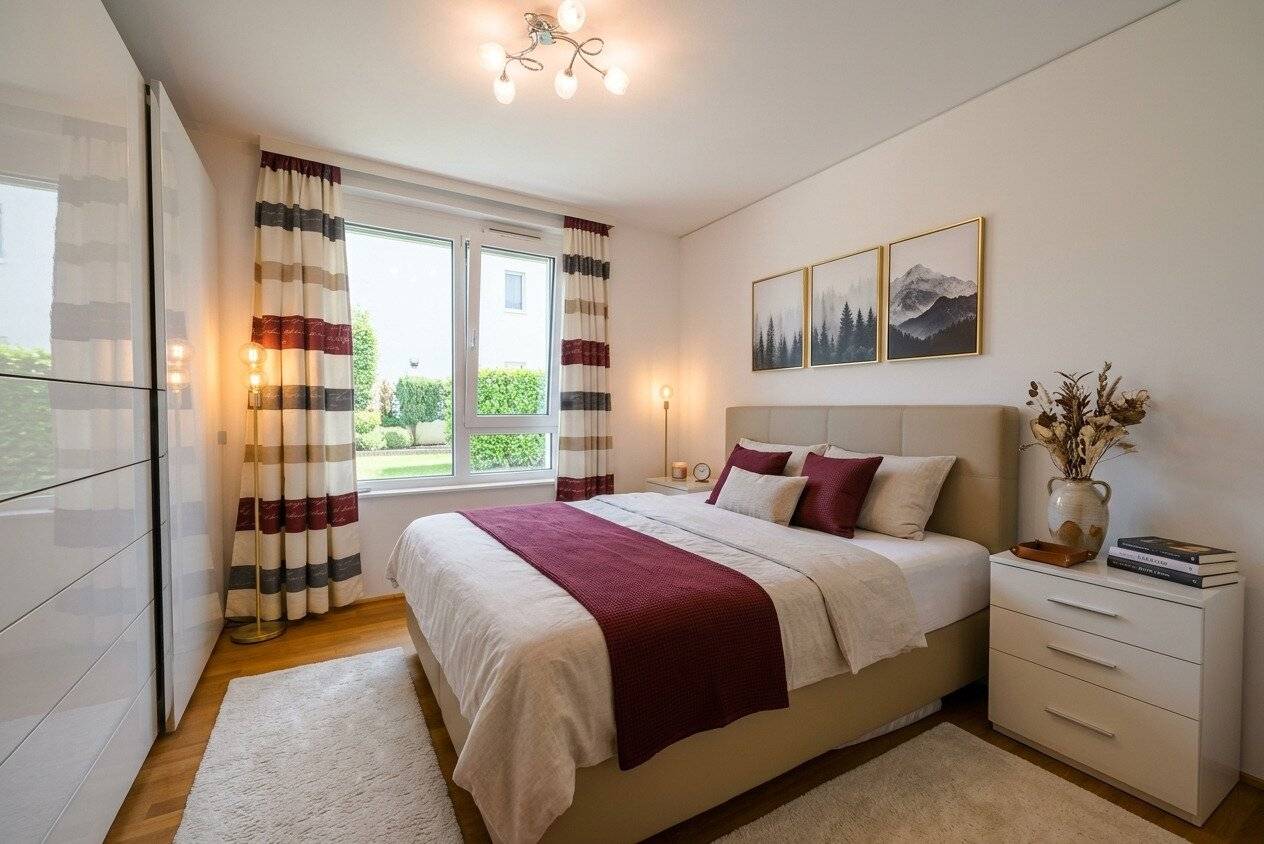Wohnen mit Garten – fast wie im eigenen Haus - 3 Zimmer Garten-Garten-Eigentumswohnung zu verkaufen