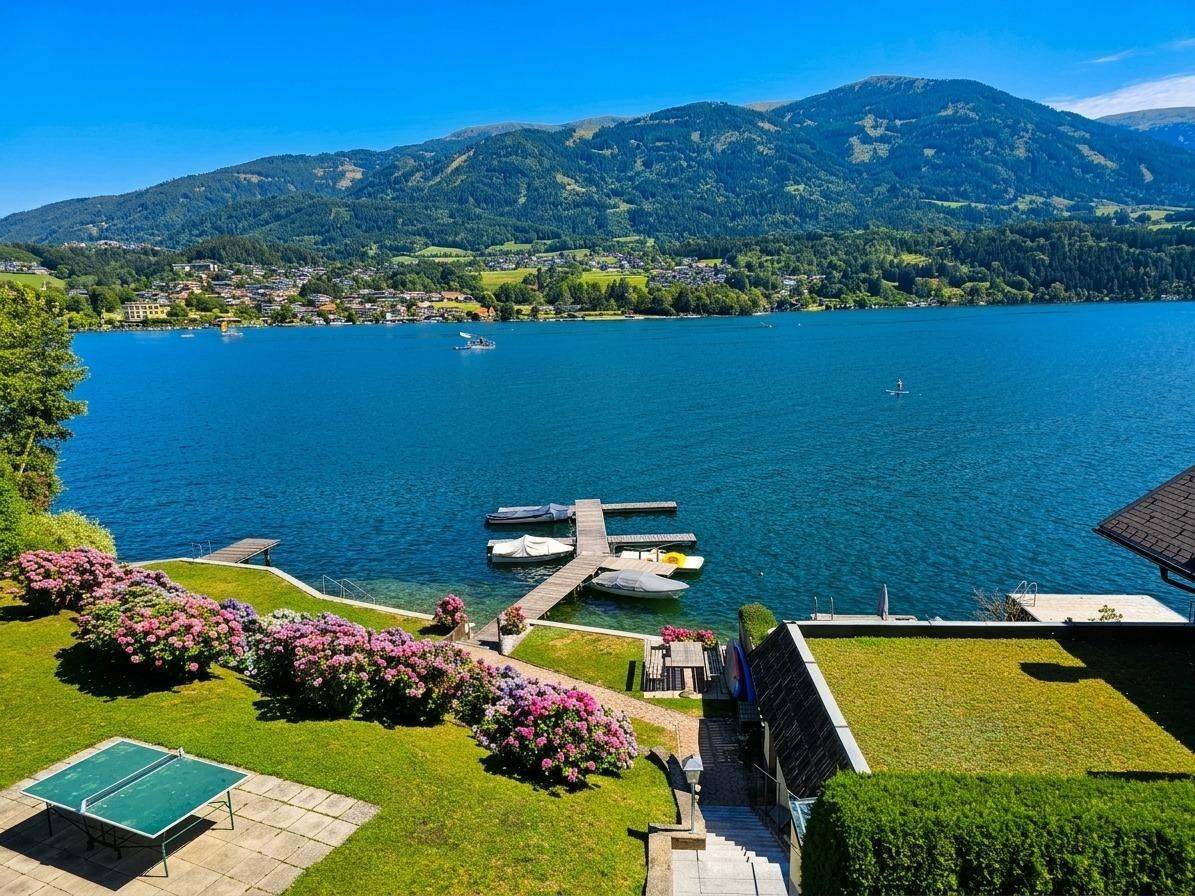Wohnung with private lake access and boat jetty