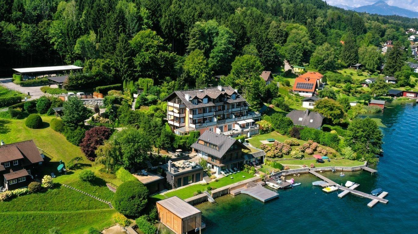 Wohnung mit privatem Seezugang und Bootssteg