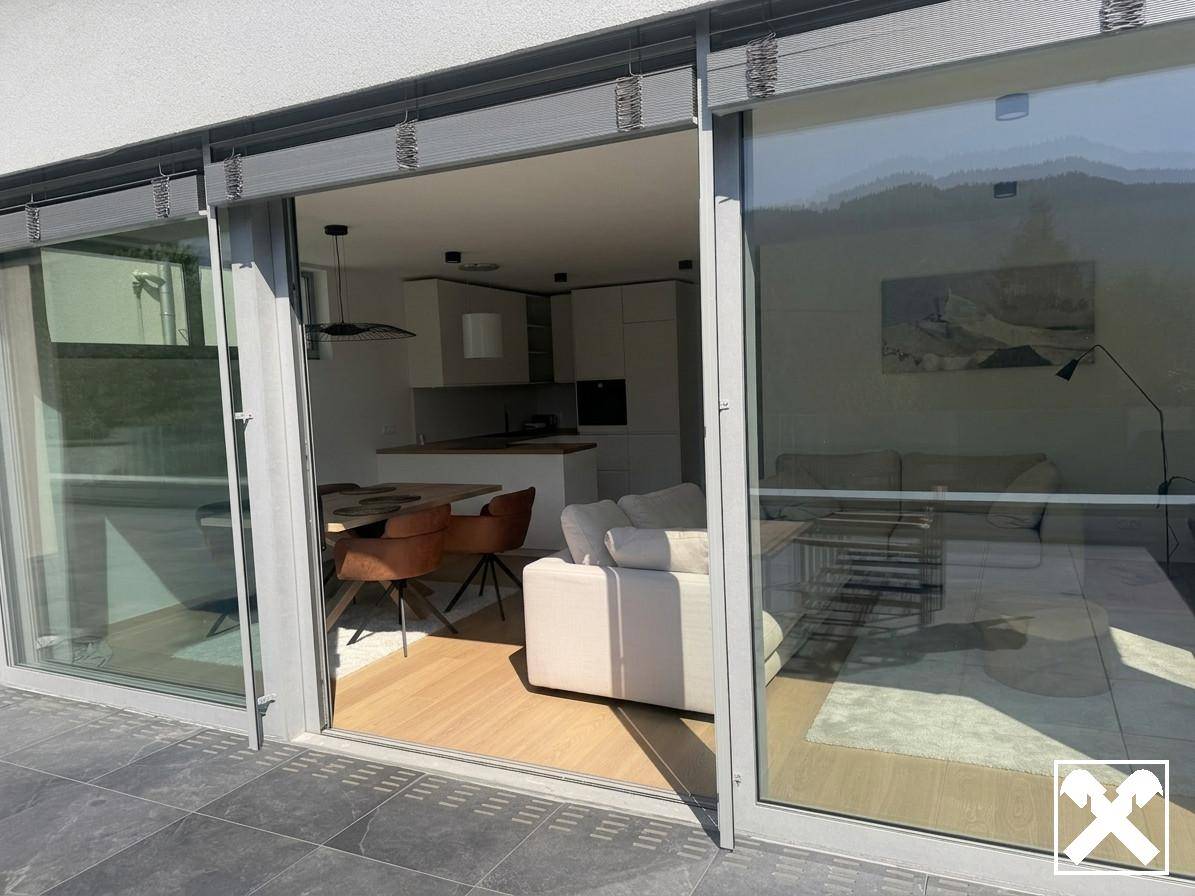 Vollmöblierte Wohnung mit Panoramablick und Sauna