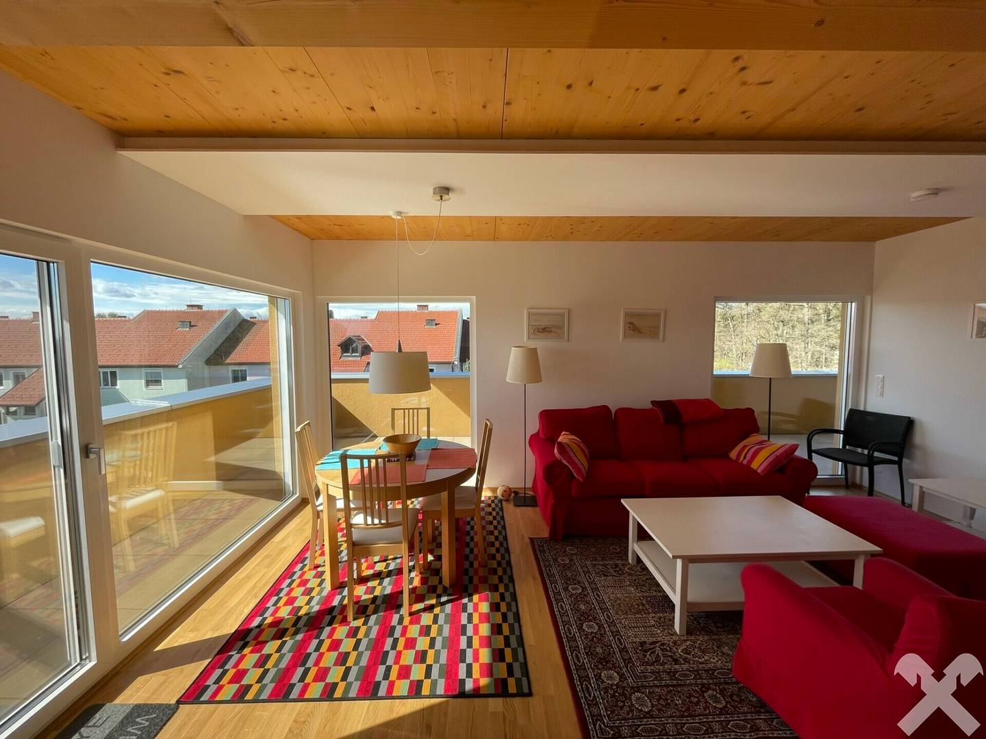 Sonniges Penthouse in grüner Ruhelage mit Westterrasse