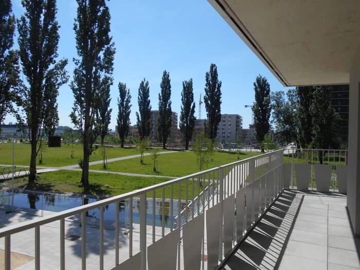 Q5 am PARK 3ZI sonniger 25m² S/O Eck-Balkon am Reininghauspark