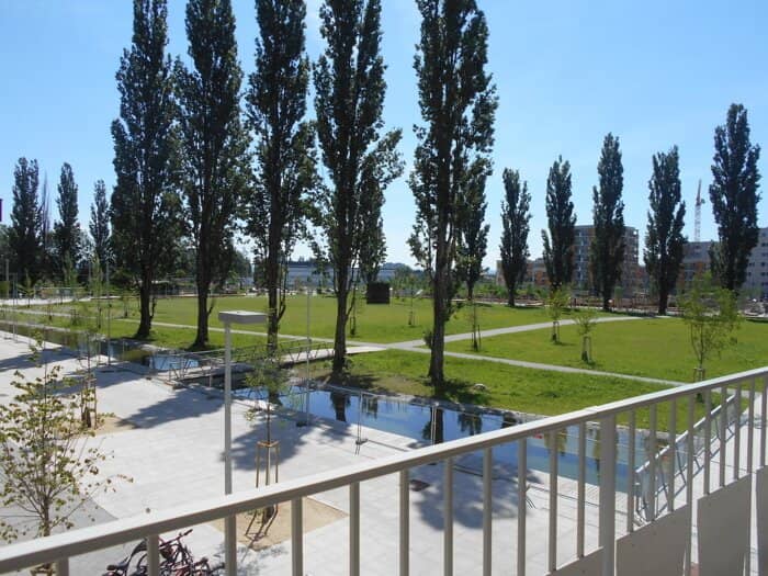 Q5 am PARK 3ZI sonniger 25m² S/O Eck-Balkon am Reininghauspark