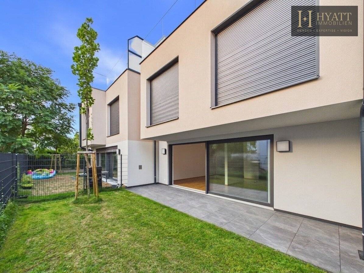 First occupancy: Modern terraced house with garden &amp; terraces in 1210 Vienna, €749.000