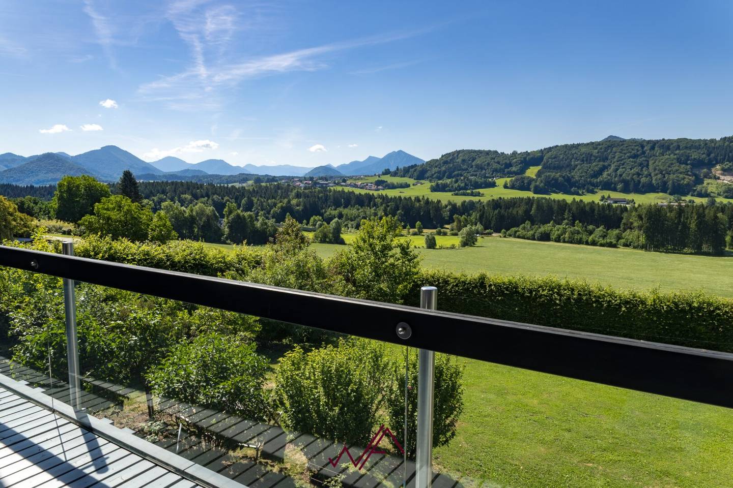 Light - Space - Elegance - Architect-designed house in magnificent panoramic location near Salzburg
