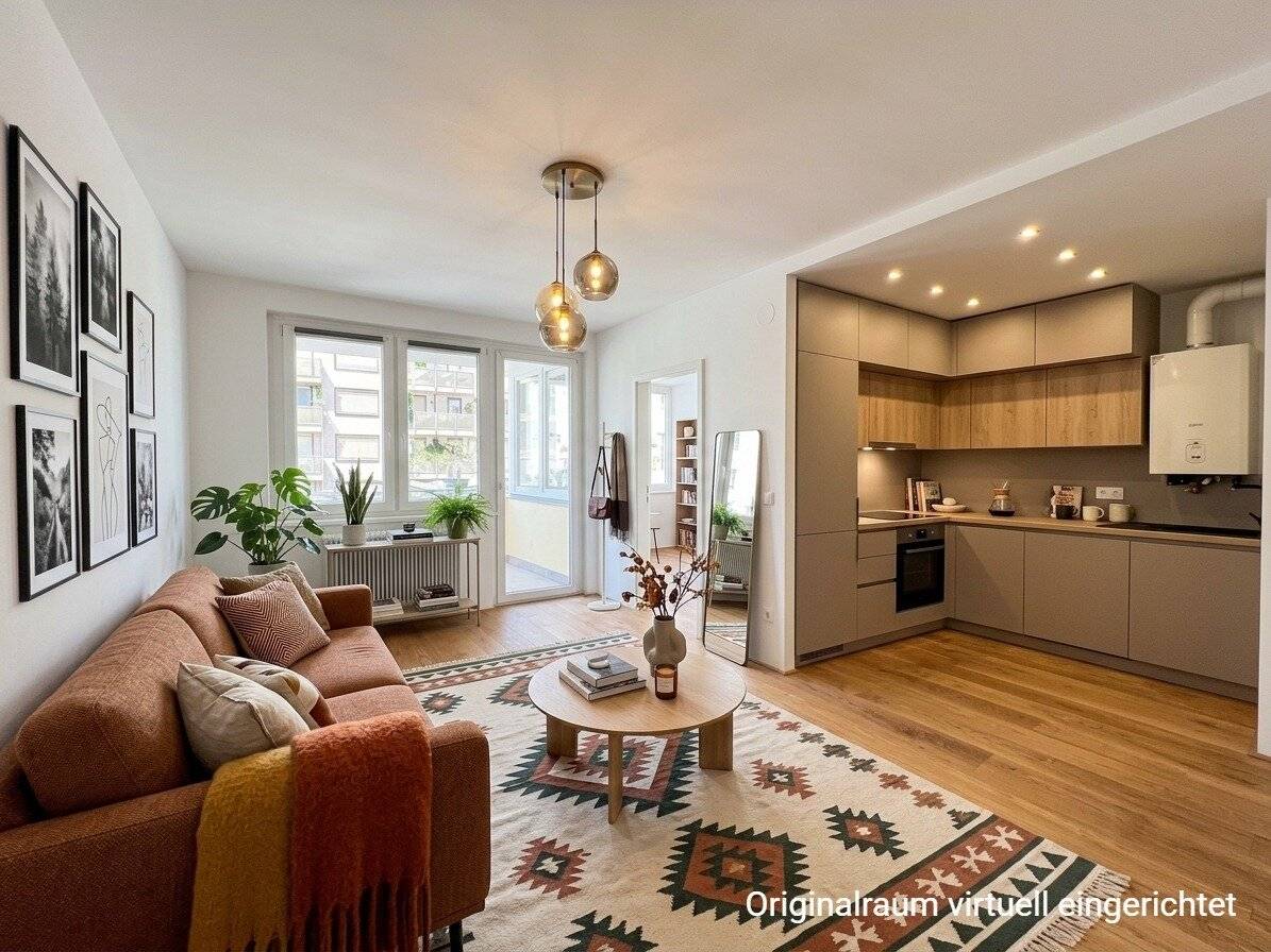 FAVORITE SPOT! BEAUTIFULLY BRIGHT RENOVATED 3 ROOM APARTMENT WITH BALCONY IN THE CLIMATE-FIT NEIGHBOURHOOD