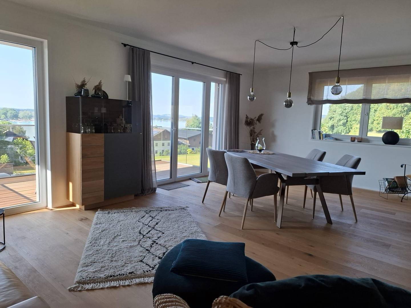 Erdgeschosswohnung mit Seeblick und großzügigem Balkon