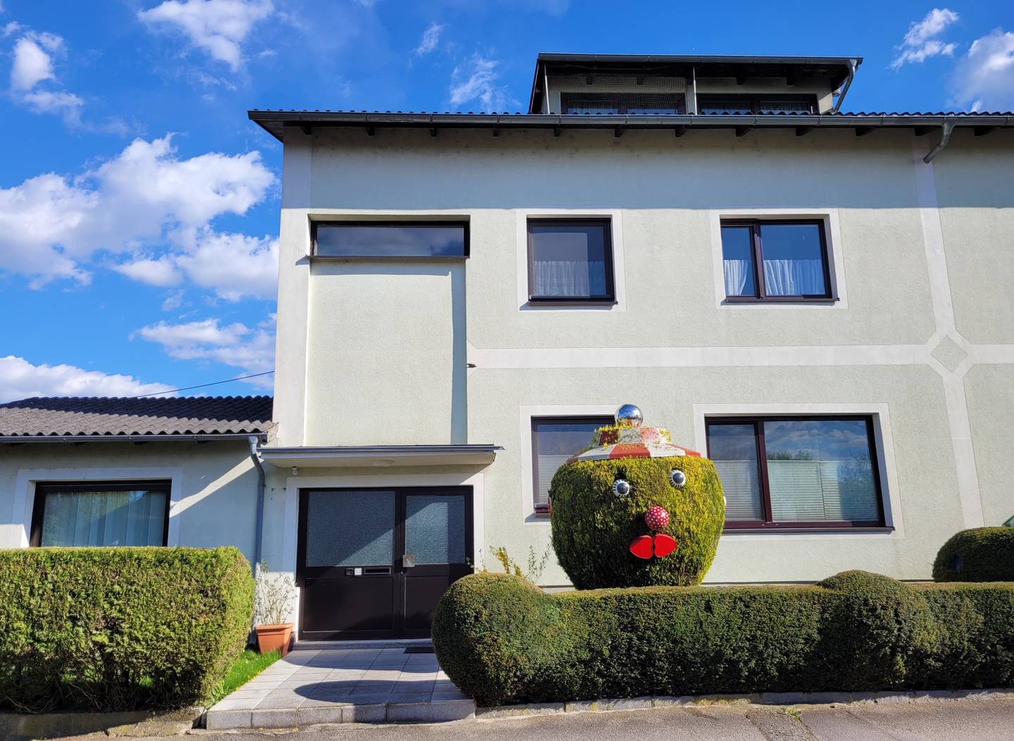 Familienwohnung mit Garten und Sauna neben Traunauen