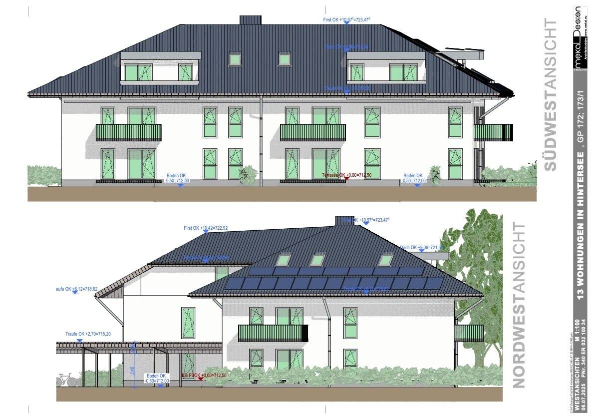 OBERASCH/HINTERSEE: Cozy 4-room terrace apartment D13 in timber frame construction only a few apartments left