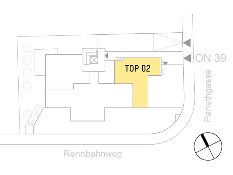 Helle Wohnung mit privatem Garten nahe U1