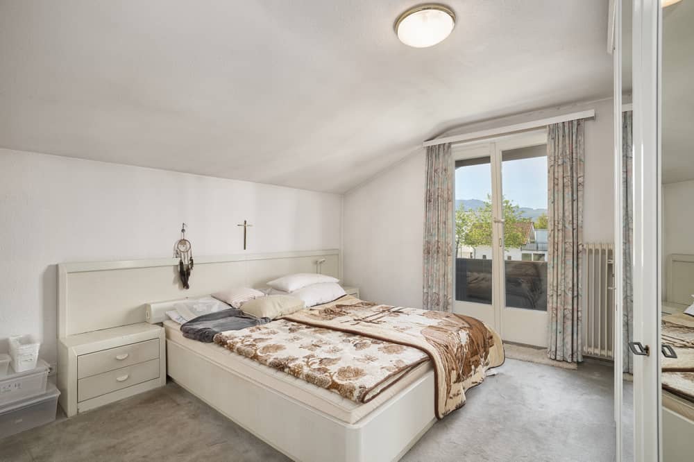 Wohnung mit großem Garten und direktem Riedzugang